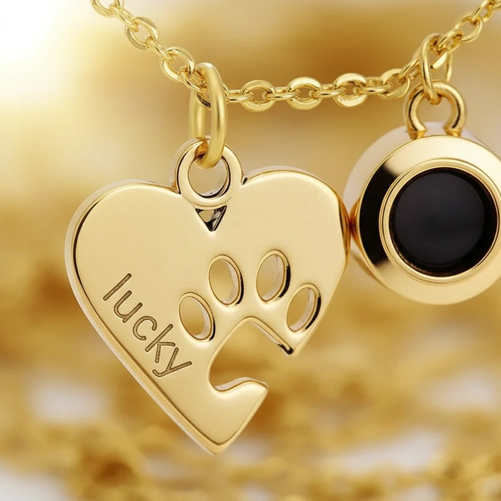 Furlume™ Photo Projection Pet Necklace