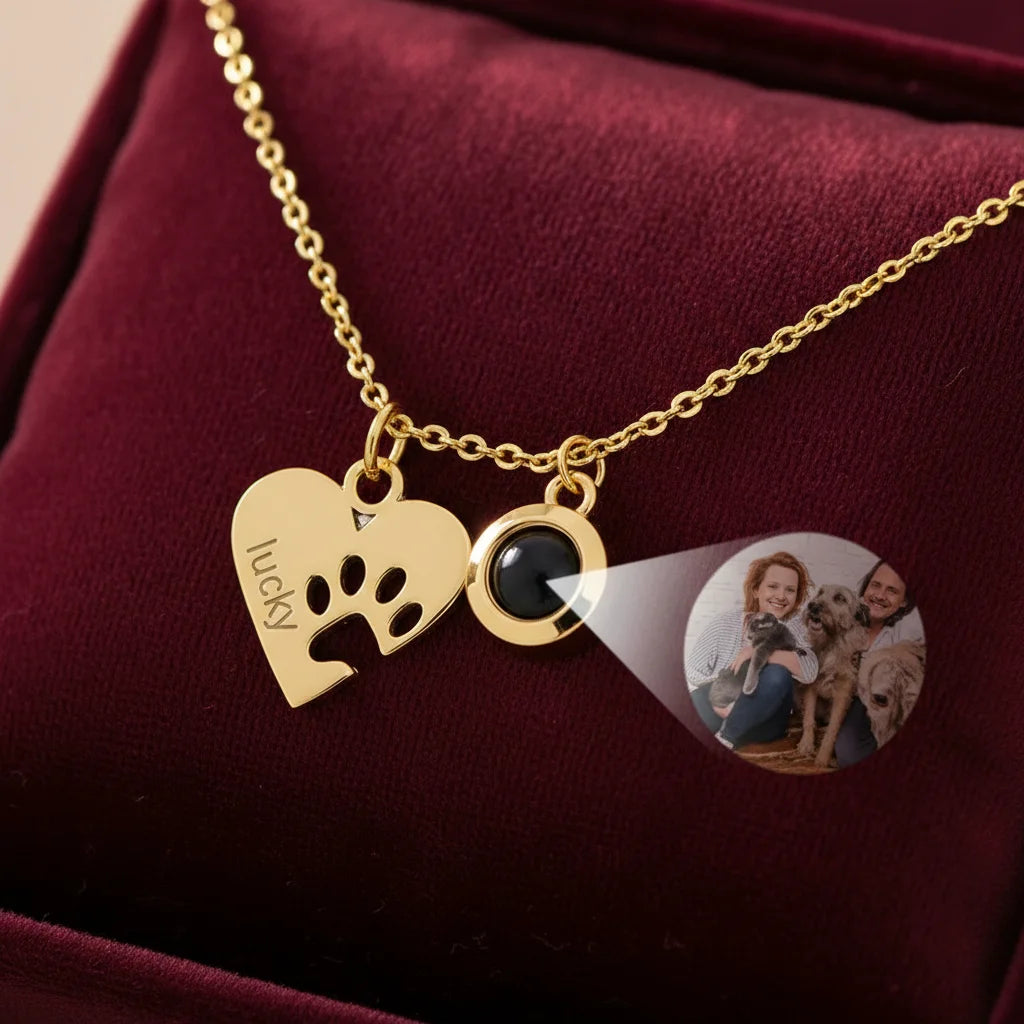 Furlume™ Photo Projection Pet Necklace