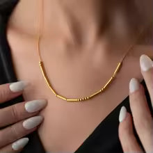 morse code necklace