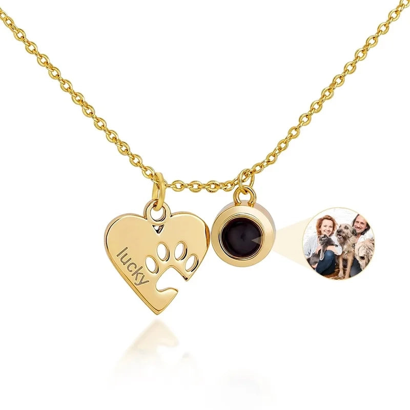 Furlume™ Photo Projection Pet Necklace